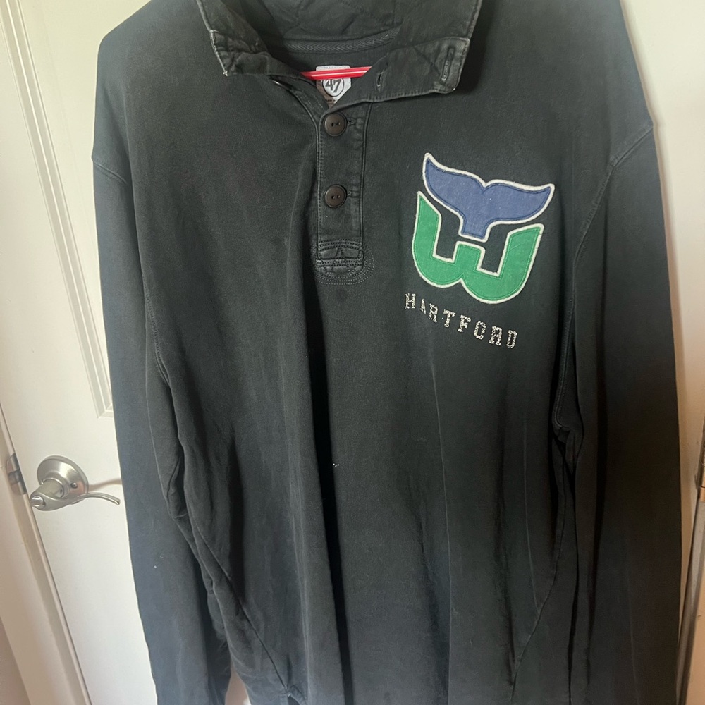 47 Black Jacket with Logo